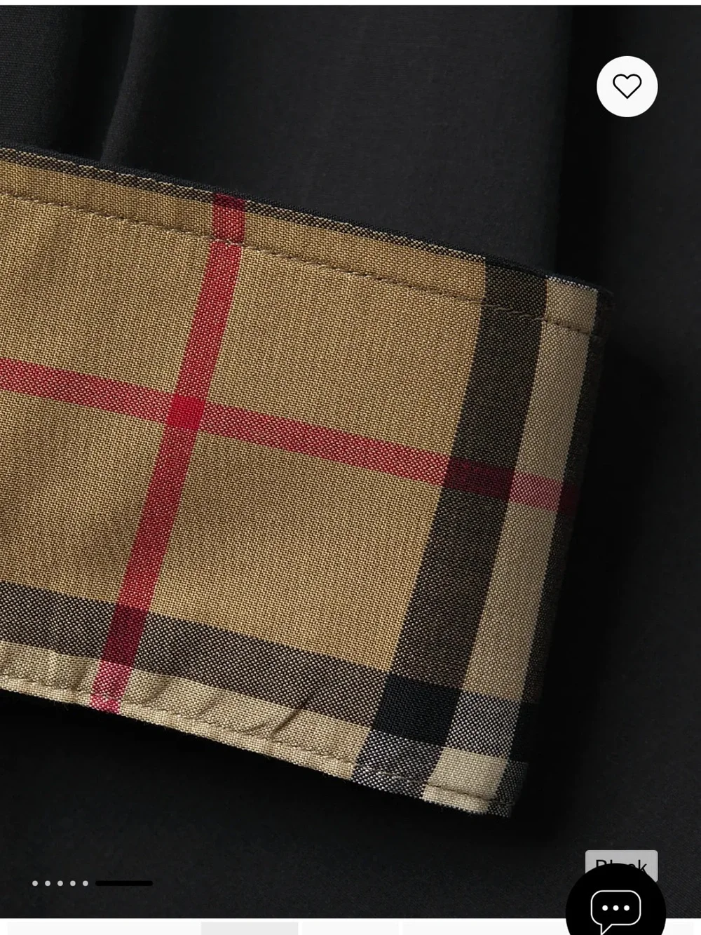 Burberry Black Long-Sleeve Dress Shirt - Picture 4 of 4